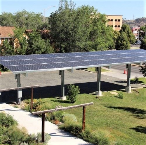 Solar Powered Carport
